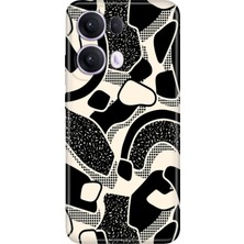 Adasena Oppo Reno 13 Pro Kılıf Desenli Baskılı Tpu Rubber Kapak Memphis