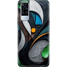 Senada Vivo Y51 Kılıf Desenli Baskılı Tpu Rubber Kapak Fortuna