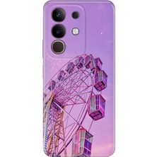 Senada Vivo Y29 Kılıf Desenli Baskılı Tpu Rubber Kapak Dönme Dolap