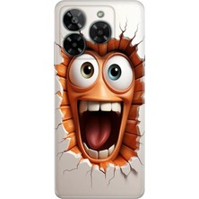 Senada General Mobile Era 50 Kılıf Desenli Baskılı Tpu Rubber Kapak Funny