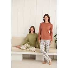 Nightlove Kadın Uzun Kollu Pijama Takımı