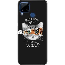Adasena Realme C21Y - C25Y Kılıf Desenli Baskılı Tpu Rubber Kapak Littlewild