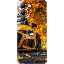 Adasena Vivo V30 Lite Kılıf Desenli Baskılı Tpu Rubber Kapak Rs