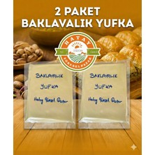 2 Paket Baklavalık Yufka