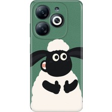 Adasena Infinix Smart 8 - 8 Pro Kılıf Desenli Baskılı Tpu Rubber Kapak Kuzucuk