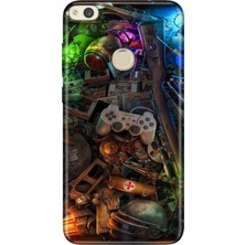 Senada Huawei P9 Lite 2017 Kılıf Desenli Baskılı Tpu Rubber Kapak Gamer-Zone