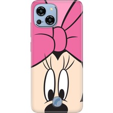 Reeder S23 Pro Max Kılıf Desenli Baskılı Tpu Rubber Kapak Minnie Love