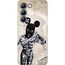 Senada Vivo V30 Lite Kılıf Desenli Baskılı Tpu Rubber Kapak Artful Minnie