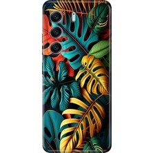 Adasena Tecno Camon 40 4g Kılıf Desenli Baskılı Tpu Rubber Kapak Renkli Orman