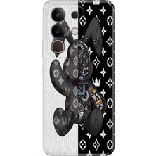 Adasena Vivo Y29 Kılıf Desenli Baskılı Tpu Rubber Kapak Retrolv