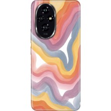 Senada Honor 200 Pro Kılıf Desenli Baskılı Tpu Rubber Kapak Flurr