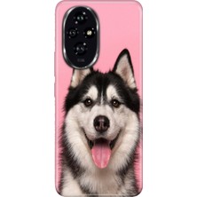 Senada Honor 200 Pro Kılıf Desenli Baskılı Tpu Rubber Kapak Hasky