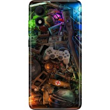 Senada Tcl 303 Kılıf Desenli Baskılı Tpu Rubber Kapak Gamer-Zone