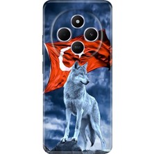 Adasena Xiaomi Redmi A4 5g Kılıf Desenli Baskılı Tpu Rubber Kapak Türk Tc