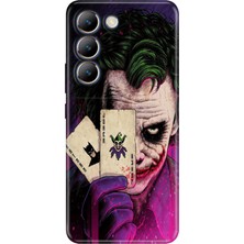 Senada Vivo V30 Lite Kılıf Desenli Baskılı Tpu Rubber Kapak Joker-Retro