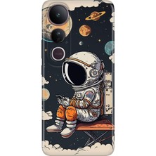 Senada Vivo V50 Lite Kılıf Desenli Baskılı Tpu Rubber Kapak Astro