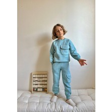 Miniko Kids Erkek Çocuk Kargo Cepli 3 Ip Eşofman Takımı