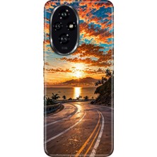 Adasena Honor 200 Pro Kılıf Desenli Baskılı Tpu Rubber Kapak Manzaram
