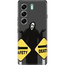 Adasena Tecno Camon 40 Pro 5g Kılıf Desenli Baskılı Tpu Rubber Kapak Safety