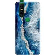 Adasena Infinix S5 Pro Kılıf Desenli Baskılı Tpu Rubber Kapak Otto Marble