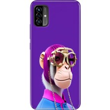 Reeder P13 Blue Max Pro Lite 2022 Kılıf Desenli Baskılı Tpu Rubber Kapak Monkey