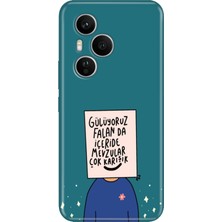 Senada Honor 400 Pro Kılıf Desenli Baskılı Tpu Rubber Kapak Gülüyoruz