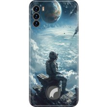 Senada Reeder S19 Max Pro S Kılıf Desenli Baskılı Tpu Rubber Kapak Galaksi Manzara