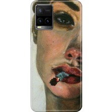 Senada Vivo Y32 Y33S Kılıf Desenli Baskılı Tpu Rubber Kapak Cool Portre
