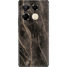 Senada Infinix Note 40 Pro 5g Kılıf Desenli Baskılı Tpu Rubber Kapak Bloom Mermer