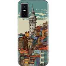 Senada Infinix Gt 30 Pro Kılıf Desenli Baskılı Tpu Rubber Kapak Galata