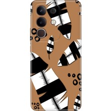 Adasena Vivo Y29 Kılıf Desenli Baskılı Tpu Rubber Kapak Plant