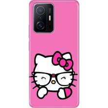 Senada Xiaomi Mi 11T Pro Kılıf Desenli Baskılı Tpu Rubber Kapak Kitty/go