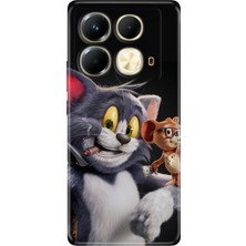 Senada Infinix Note 40 4g Kılıf Desenli Baskılı Tpu Rubber Kapak Jerry And-Tom