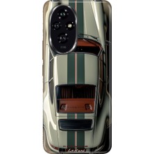Senada Honor 200 Pro Kılıf Desenli Baskılı Tpu Rubber Kapak Klasik Araba