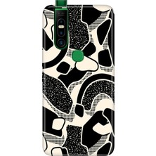 Adasena Infinix S5 Pro Kılıf Desenli Baskılı Tpu Rubber Kapak Memphis