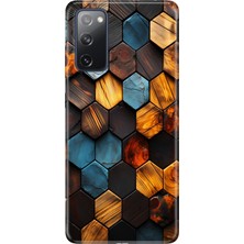 Adasena Samsung Galaxy S20 Fe Kılıf Desenli Baskılı Tpu Rubber Kapak Petek