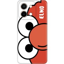 Senada Vivo Y28 Kılıf Desenli Baskılı Tpu Rubber Kapak Elmo