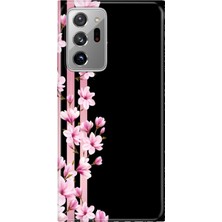 Adasena Samsung Galaxy Note 20 Ultra Kılıf Desenli Baskılı Tpu Rubber Kapak Natural