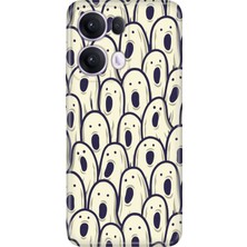 Senada Oppo Reno 13 Pro Kılıf Desenli Baskılı Tpu Rubber Kapak Halloween