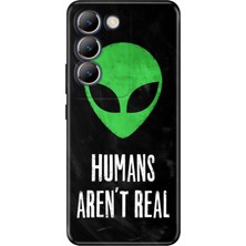 Senada Vivo V30 Lite Kılıf Desenli Baskılı Tpu Rubber Kapak Humans