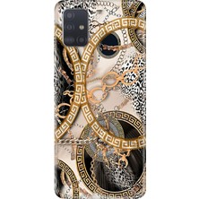 Samsung Galaxy A71 Kılıf Desenli Baskılı Tpu Rubber Kapak Vrsc