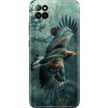 Casper Via E30 Kılıf Desenli Baskılı Tpu Rubber Kapak Ürküten Kartal