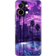 Adasena Vivo Y28 Kılıf Desenli Baskılı Tpu Rubber Kapak Landscape