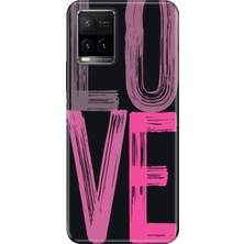 Adasena Vivo Y32 Y33S Kılıf Desenli Baskılı Tpu Rubber Kapak Love2