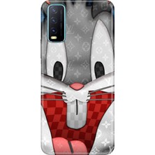 Adasena Vivo Y11S Y20 Y20S Kılıf Desenli Baskılı Tpu Rubber Kapak Lv-Bugsbuny