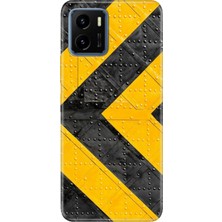 Senada Vivo Y15S Kılıf Desenli Baskılı Tpu Rubber Kapak Çok Tehlikeli