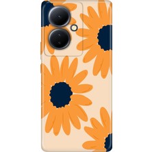 Senada Vivo V29 Lite 5g Kılıf Desenli Baskılı Tpu Rubber Kapak Flower Draw