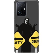 Adasena Xiaomi Mi 11T Pro Kılıf Desenli Baskılı Tpu Rubber Kapak Safety