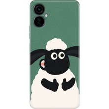 Adasena Tecno Camon 19 Neo Kılıf Desenli Baskılı Tpu Rubber Kapak Kuzucuk