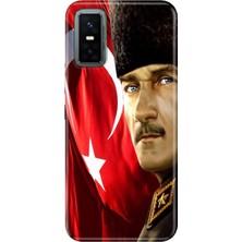 Adasena Infinix Gt 30 Pro Kılıf Desenli Baskılı Tpu Rubber Kapak Mustafa Kemal